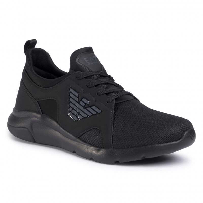 43 1/3 EA7 Emporio Armani Schoen Sneaker W21 Zwart | Shop Sportief