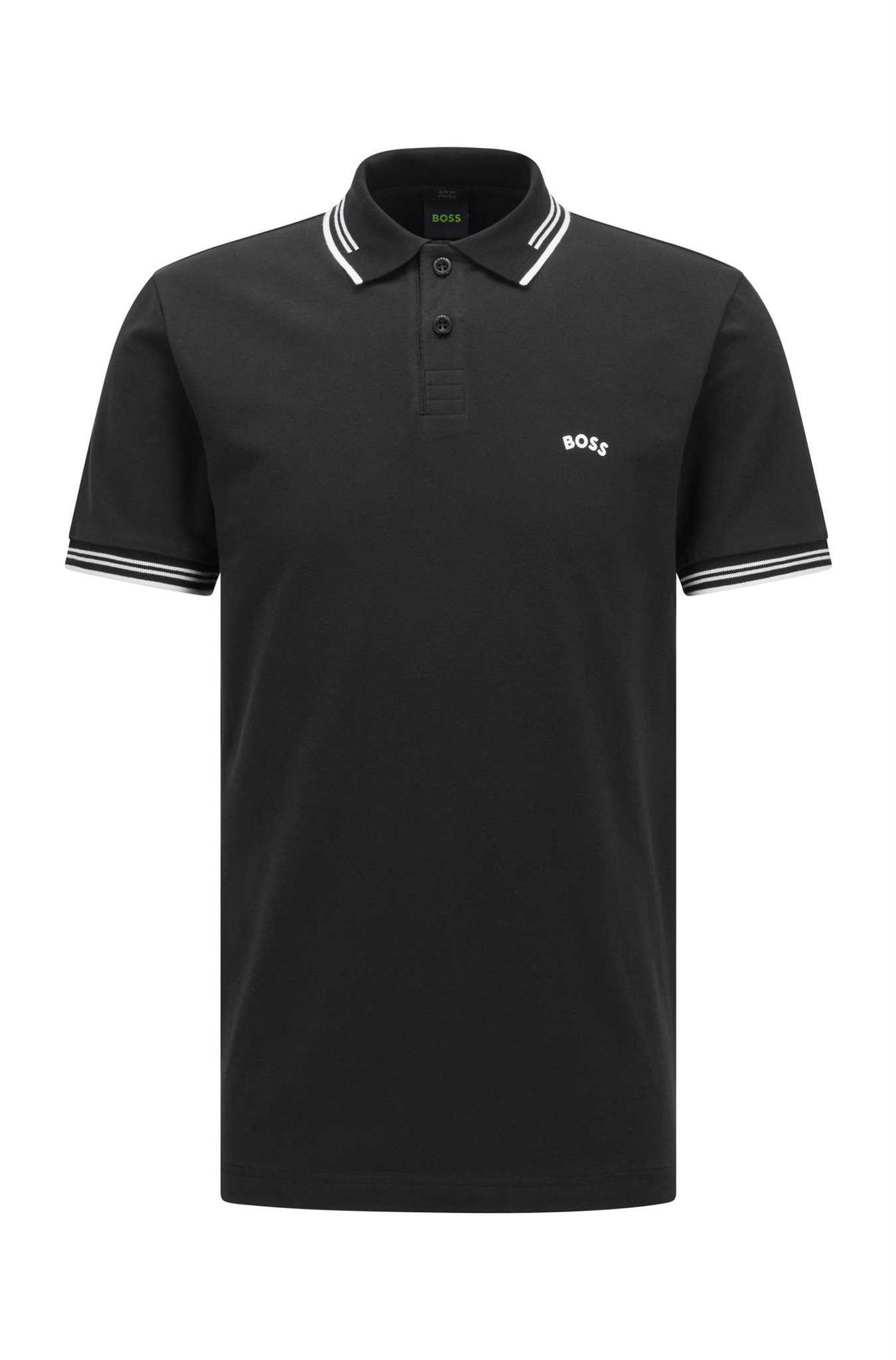 Hugo boss outlet polo grijs