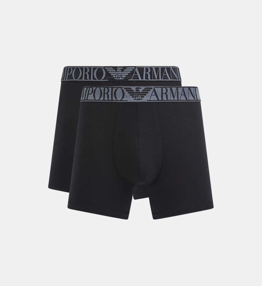 black armani boxers