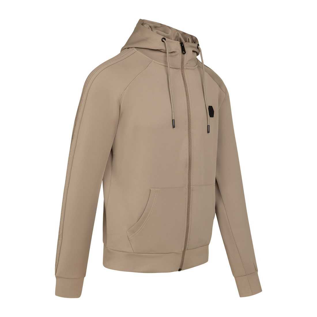 S Cruyff Vest Axel Scuba Hood Sand Beige