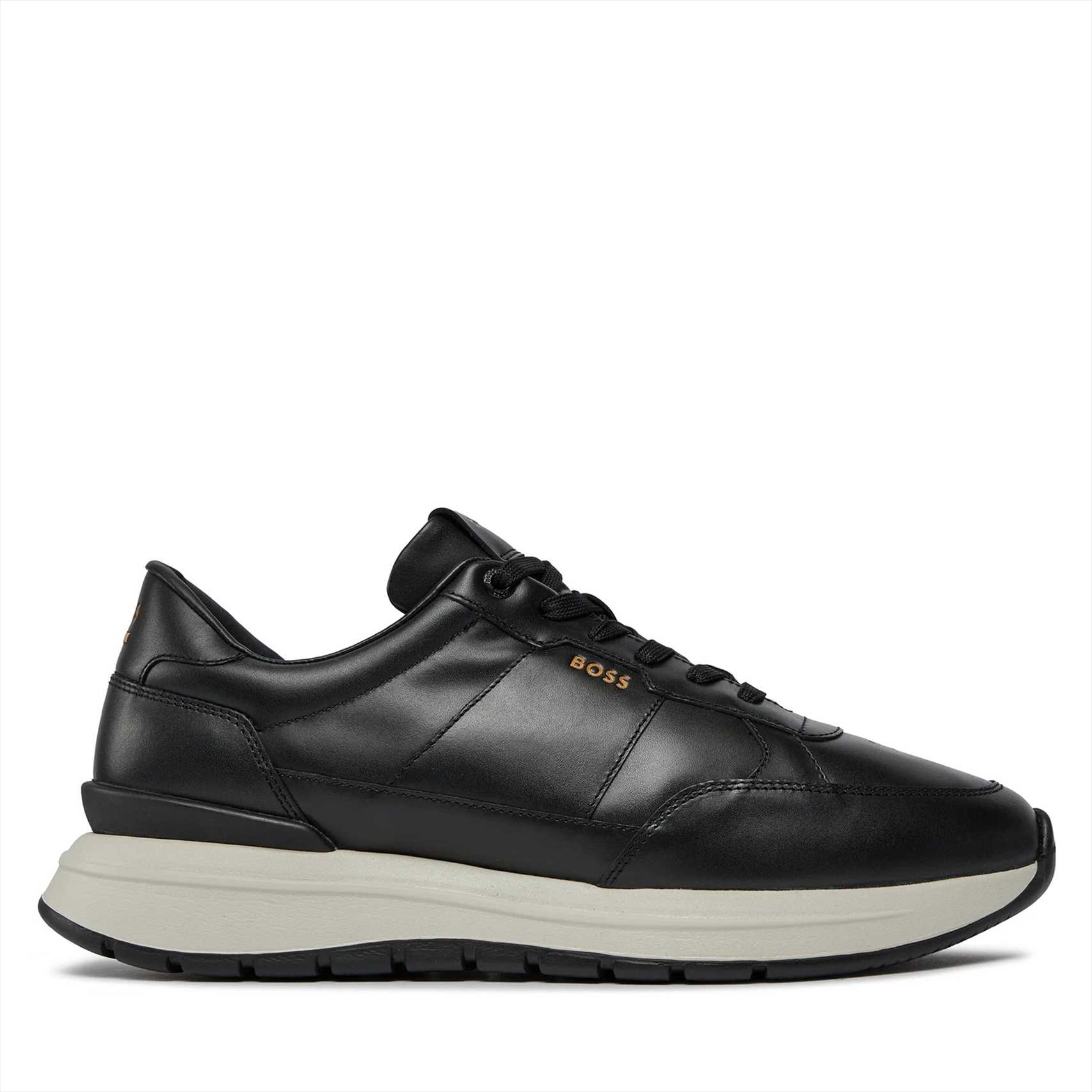 Boss Schoen Jace Run Zwart | Shop Sportief
